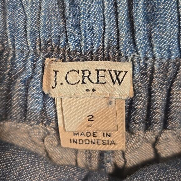J.Crew Factory wide leg pull on pants size 2 - Picture 4 of 8